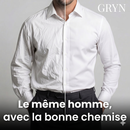 Chemise Infroissable à Coupe Ajustée - Bellutia
