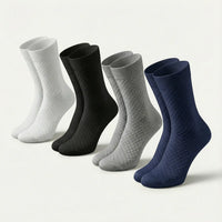 Chaussettes Gryn mi-hautes en fibre de bambou premium